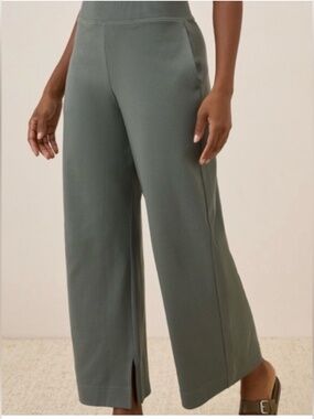 Pact Organic Airplane Wide Leg Pant size XL